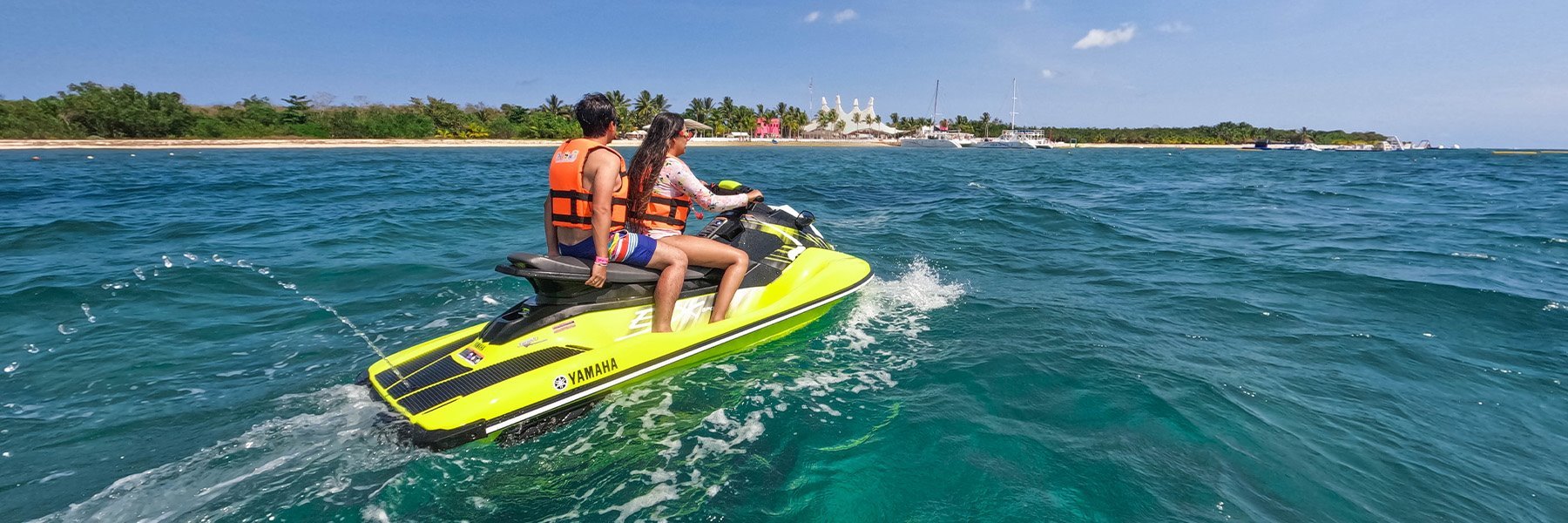Cozumel Beach Park with Wave Runner Rentals – Playa Mia